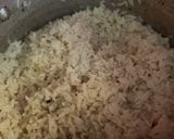 A picture of step 2 of Goat with rice and beans.