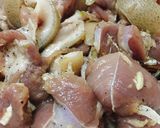 Hình bước làm 1 của món Thịt Heo Rừng Nướng