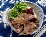 Hình bước làm 9 của món Bò né bông thiên lý