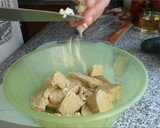 Foto do passo 1 de Seitan estufado com puré de batata