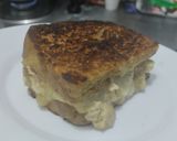 Foto del paso 8 de la receta: Sándwich🍍de pollo🧀y queso🍞🥯🍗