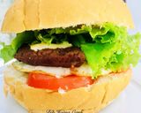 Hình bước làm 2 của món Hamburger Bò+Trứng+Phô Mai🍔