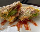 Foto langkah ke 7 dari resep Scallions pancake 葱油饼.