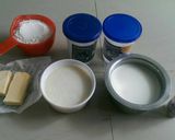 A picture of step 1 of Swiss Role.