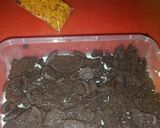 Foto langkah ke 3 dari resep Oreo Cheesecake.