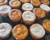 Φωτογραφία βήματος 10 της συνταγής Muffins σοκολάτα - μπανάνα