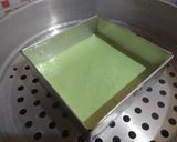 Foto langkah ke 10 dari resep Rainbow Cake Kukus Ny.Liem Super Lembut.