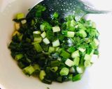 Hình bước làm 3 của món Bắp nướng mỡ hành