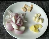 Gambar langkah 2 resipi Kuah Kacang Special.