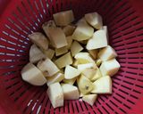 A picture of step 1 of Bottle Gourd Curry.