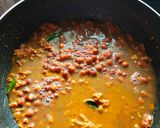 A picture of step 6 of Roasted Coconut Chickpeas Curry.