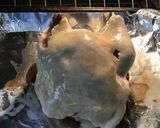 A picture of step 4 of California Farm Cornish Rock Hen in Crust.