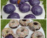 Foto langkah ke 11 dari resep Donat Taro dan Bakpao Taro Isi Abon Ayam (2in1).
