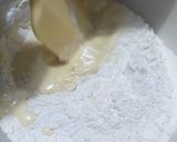 Foto del paso 3 de la receta: Bizcocho marmoleado con plátano y pecanas! 🍌🍫