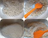 A picture of step 1 of Poha Coconut Ladoo.
