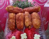 عکس مرحله 1 از دستور کراکت سیب زمینی پنیری🌭🌭