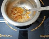 A picture of step 1 of Acacia gum raab.