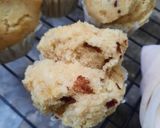 Foto langkah ke 7 dari resep Bolu Kukus Pisang Mekar Tanpa Mixer.