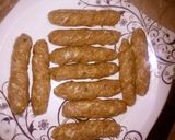 A picture of step 5 of Seekh kabab karhai.