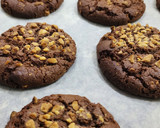 Foto del paso 4 de la receta: 🥜 Galletitas de choco - maní 🥜 Cookies Block 🥜