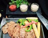 A picture of step 2 of Beef steak.