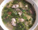 Hình bước làm 5 của món Canh hàu nấu chua