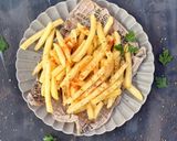 عکس مرحله 2 از دستور سیب زمینی رستورانی