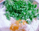 A picture of step 1 of Khooba Paratha.