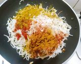 A picture of step 6 of Veg Hakka noodles.