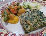 Foto del paso 2 de la receta: Pastel Popeye con pollo