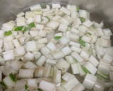 Foto del paso 4 de la receta: Alubias rojas con chorizo y acelgas en olla a presión