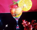 A picture of step 3 of Melon Ball Punch.
