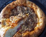 Foto langkah ke 9 dari resep 8. Pizza ekonomis, empuk tanpa telur pakai oven tangkring.