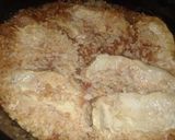 A picture of step 2 of Crockpot Rice and Pork Chop Fail.