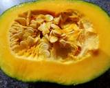 Braised young Kabocha squash recipe step 1 photo