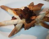 Foto del paso 7 de la receta Crujiente de langostinos con chutney de piña