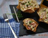 A picture of step 10 of Macaroni Salad سالاد ماکارونی.