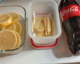 Foto langkah ke 1 dari resep Coca cola rebus lemon dan jahe(lingmong holok po keoung)ala Hong Kong.