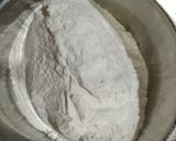 A picture of step 1 of Tutti fruiti cake.