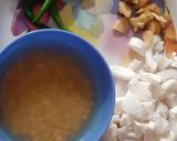 A picture of step 1 of Restaurant style coconut chutney.