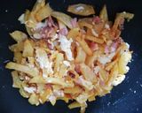 Foto del paso 3 de la receta: Patatas Foster con huevo, bacon y queso