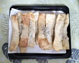 Foto langkah ke 3 dari resep 81. Pisang goreng kulit pangsit.