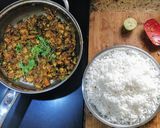 A picture of step 6 of Pondicherry Prawn Rice# heirloom.