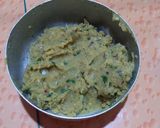 A picture of step 2 of Aloo Kachori.