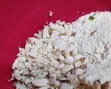 A picture of step 3 of Sago Vada.