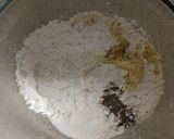 A picture of step 2 of Gobhi Manchurian.