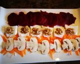 Foto del paso 1 de la receta Ensalada de remolacha con queso fresco 0% y champiñones