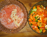 Foto del paso 1 de la receta: Arroz meloso de pulpitos, gambas langostineras y rovellones