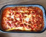Csirkemelles paradicsomos rakott cukkini recept fázis 4 fotója