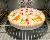 Foto del paso 11 de la receta: Pastel relleno con crema “especial Navidad”(Cake filled with cream “ special Christmas”)
